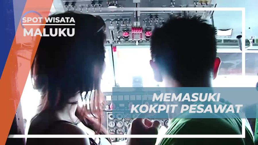 Memasuki Kokpit Pesawat Menuju Pulau Bacan Halmahera Selatan Maluku