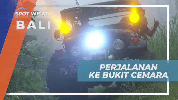 Kegigihan Melewati Rintangan Untuk Menancapkan Bendera di Bukit Cemara Bali