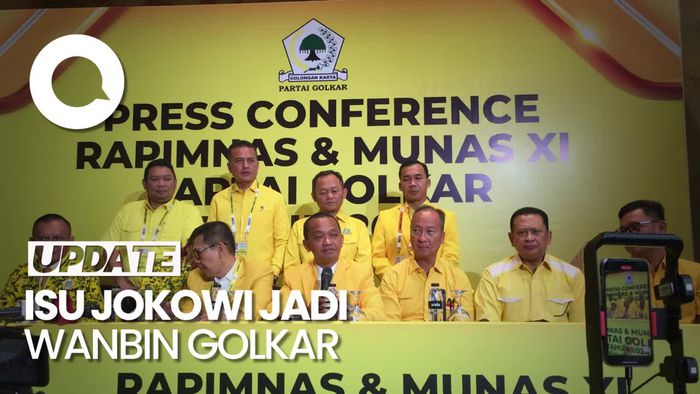 Bahlil Bantah Isu Jokowi Jadi Ketua Wanbin Golkar: Tak Benar Itu 