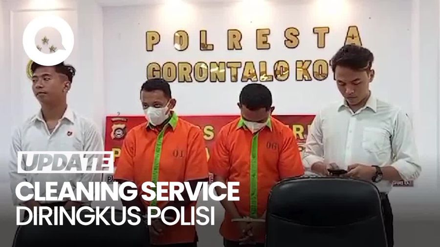 2 Cleaning Service di Gorontalo Curi 43 Modem Buat Bayar Utang