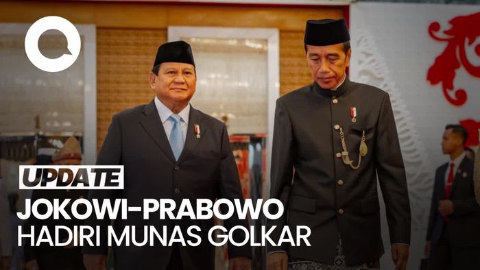Jokowi hingga Prabowo Akan Hadiri Munas Golkar Hari Ini