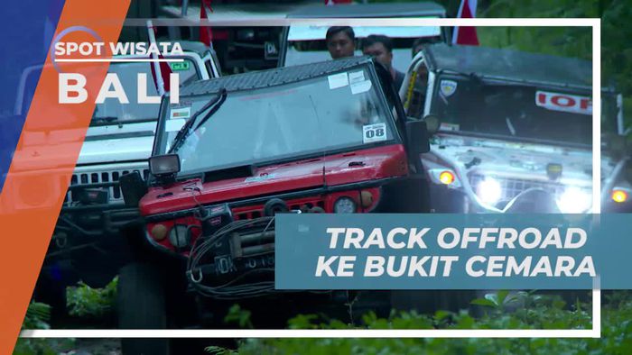 Melintasi Lintasan Berlumpur Menuju Bukit Cemara Bali