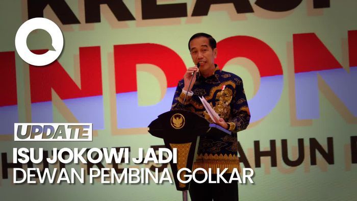 Golkar soal Isu Jokowi Jadi Dewan Pembina: Wewenang Ketum Terpilih