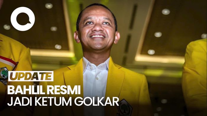 Tok! Bahlil Lahadalia Resmi Jadi Ketua Umum Partai Golkar