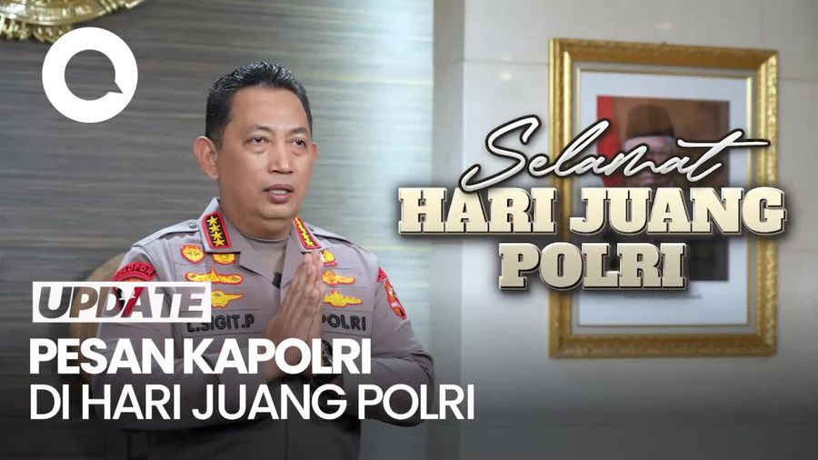 Pesan Kapolri di Hari Juang Polri: Siap Mengabdi Wujudkan Indonesia Emas