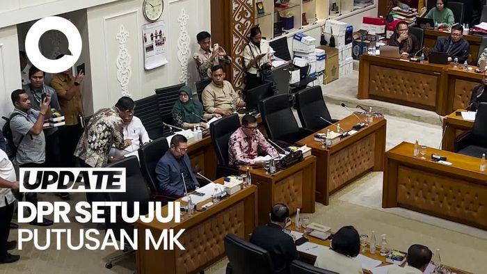 Rapat Baleg DPR Setuju Putusan MK, Usung Cagub Berlaku Bagi Parpol Non-DPRD
