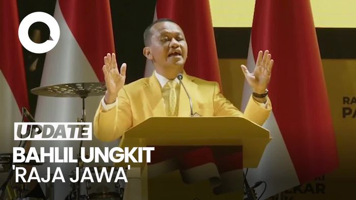 Bahlil di Pidato Golkar: Jangan Main-main dengan Raja Jawa