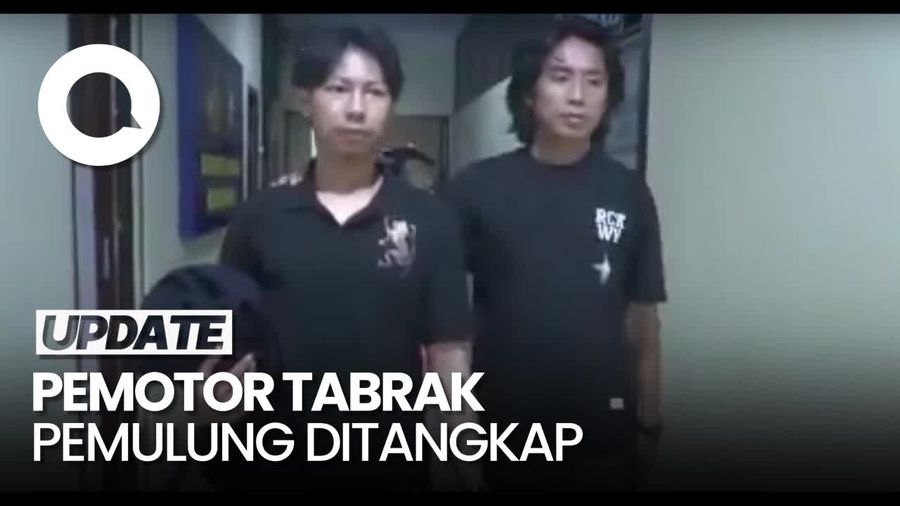 Pemotor yang Tabrak Pemulung di Makassar Sampai Kritis Ditangkap