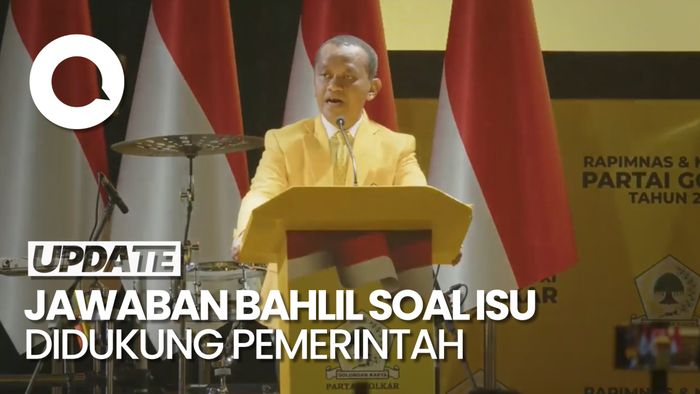 Bahlil Bahas Isu Jadi Ketum Golkar Karena Didukung Pemerintah