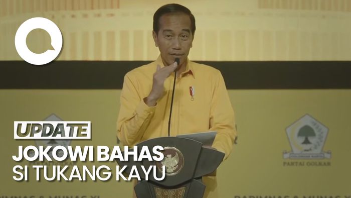 Jokowi: Saya Lihat Medsos yang Ramai Tetap Si Tukang Kayu