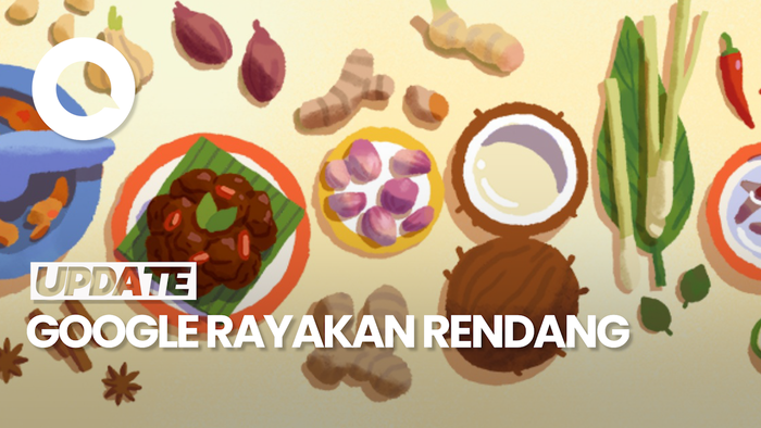 Rendang Mejeng di Google Doodle Hari Ini