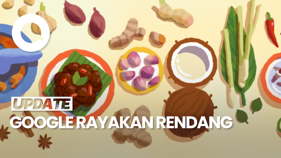 Rendang Mejeng di Google Doodle Hari Ini