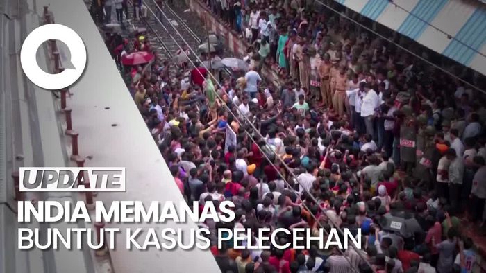 India Memanas Buntut Anak 4 Tahun Dilecehkan di Sekolah, Rel KA Diblokir