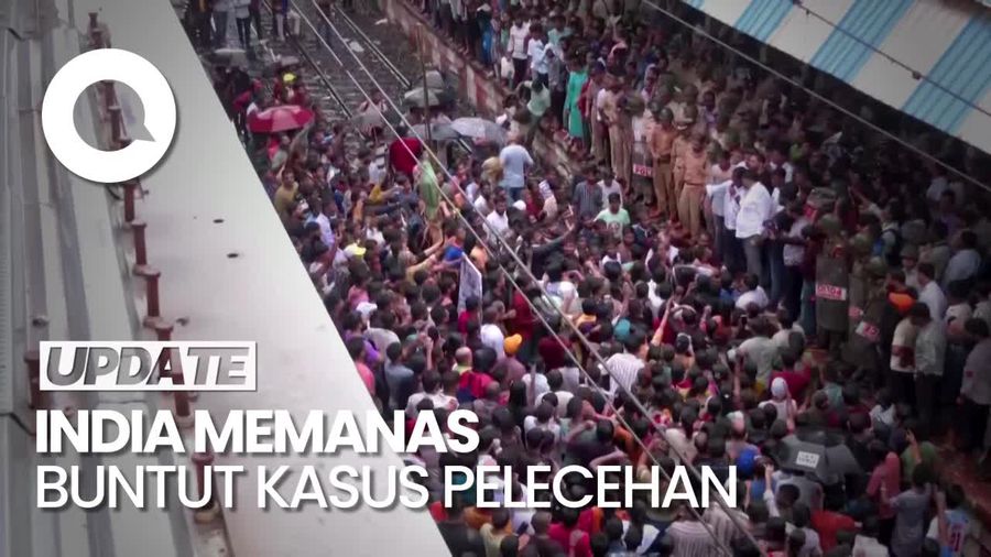 India Memanas Buntut Anak 4 Tahun Dilecehkan di Sekolah, Rel KA Diblokir