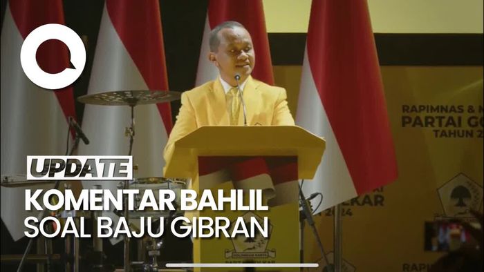 Bahlil Komentari Baju Gibran: Mirip Gerindra, Gapapa Kita Bagi-Bagi