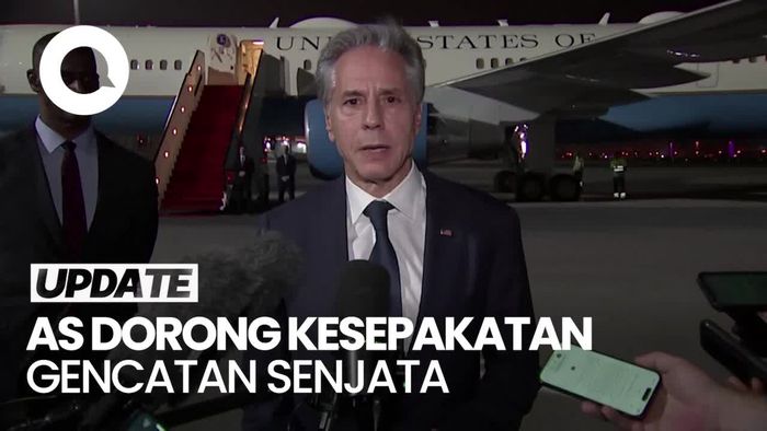 Blinken: AS Tegas Tolak Pendudukan Jangka Panjang Israel di Gaza