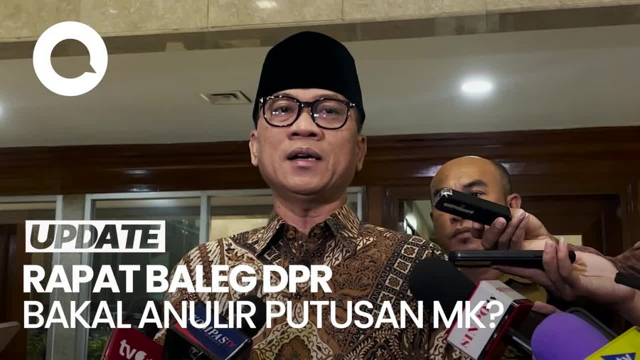 Baleg DPR Bantah Rapat soal Revisi UU Pilkada Bakal Anulir Putusan MK