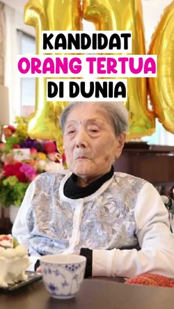 Mengenal Wanita Jepang Usia 116 Tahun, Kandidat Orang Tertua di Dunia