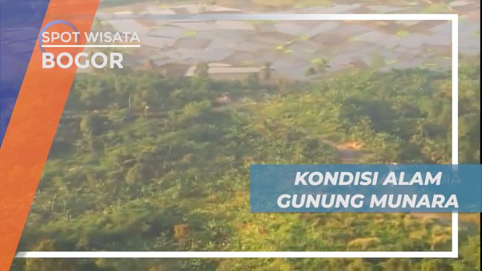 Gunung Munara, Tumpukan Bebatuan Besar di Barat Bogor