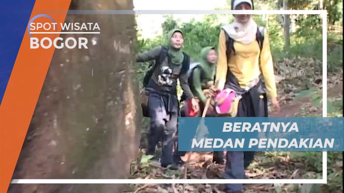 Gunung Munara, Medan Pendakian yang Berat Bersama Sengataan Matahari Bogor