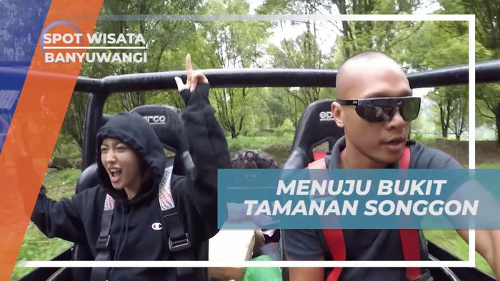 Naik Mobil Offrorad Melintasi Medan Sulit Menuju Bukit Tamanan Songgon Banyuwangi