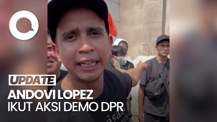 Ikut Demo Tolak RUU Pilkada, Andovi da Lopez Dituduh Buat Onar