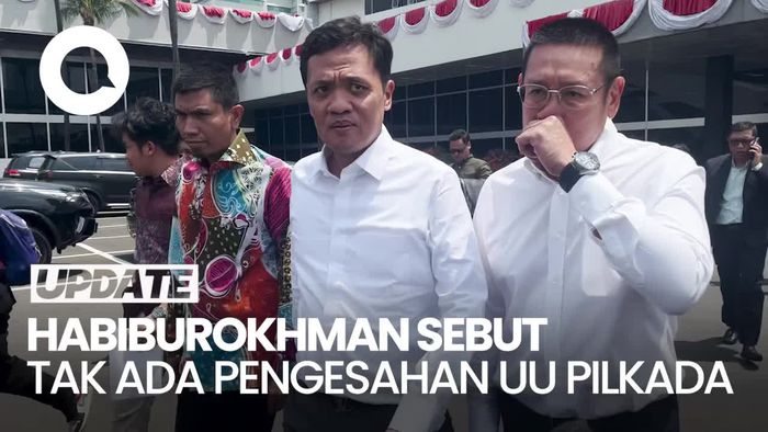Temui Massa di DPR, Habiburokhman: Tidak Ada Pengesahan UU Pilkada