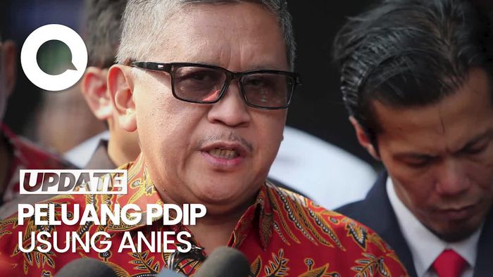 Kata Hasto soal Peluang PDIP Usung Anies Cagub Jakarta