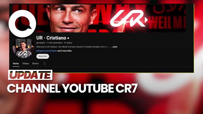 Buat Channel YouTube, Subscriber Cristiano Ronaldo Tembus 11,6 juta