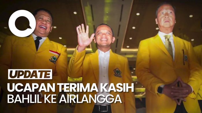 Bahlil ke Airlangga: Golkar Dari Dulu Begini, Dinamikanya Tinggi Sekali