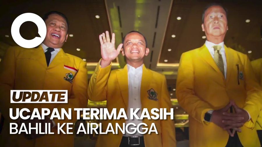 Bahlil ke Airlangga: Golkar Dari Dulu Begini, Dinamikanya Tinggi Sekali
