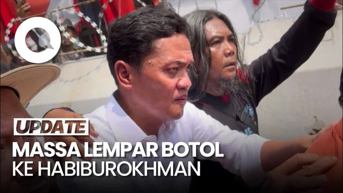 Habiburokhman Dilempari Botol saat Temui Massa Demo: Risiko Wakil Rakyat
