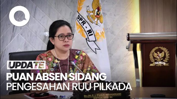 Alasan Puan Tak Hadiri Sidang Paripurna Pengesahan RUU Pilkada Hari Ini