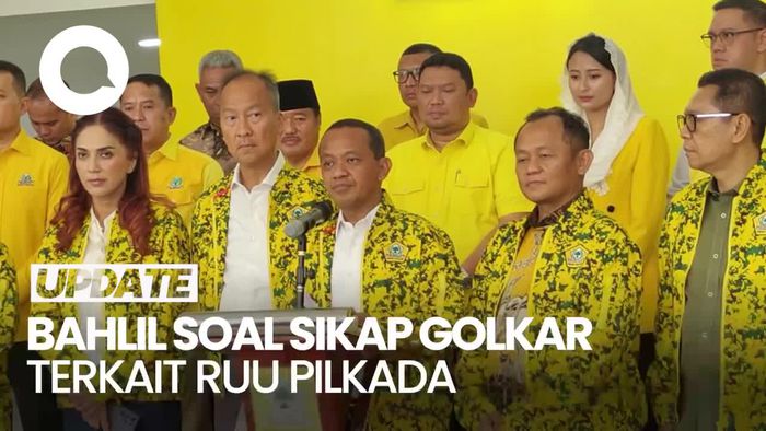 Bahlil soal RUU Pilkada: Baru Bangun Tidur, Belum Sempat Rapat Sama Fraksi