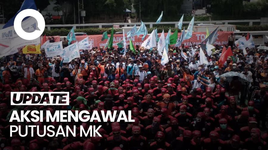 Mahasiswa-Buruh Geruduk DPR Hari Ini, Aktivis-Guru Besar Aksi di MK