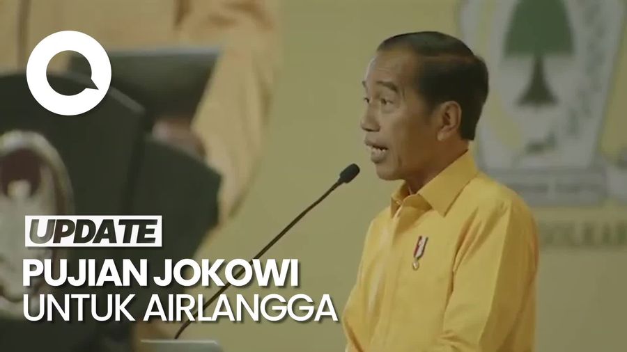 Jokowi Puji Airlangga di Munas Golkar: Politisi Besar-Orkestrator Ekonomi Indonesia
