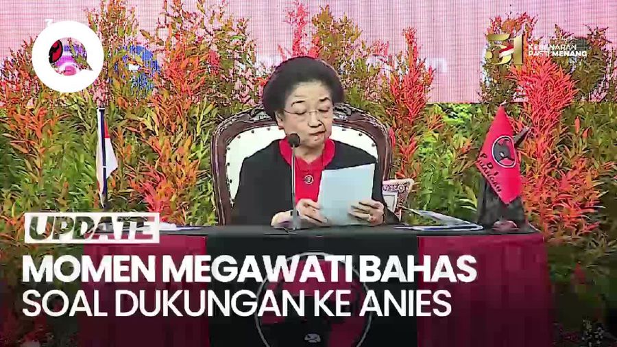 Megawati soal Potensi Dukung Anies: Mau Nggak Nurut, Ya?