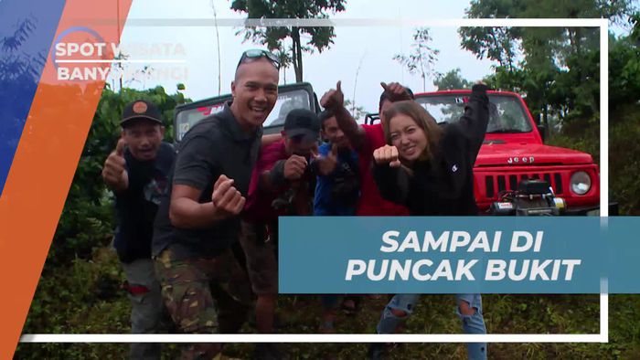 Sampai di Puncak Bukit Tamanan Songgon, Disambut Keindahan Alam Banyuwangi
