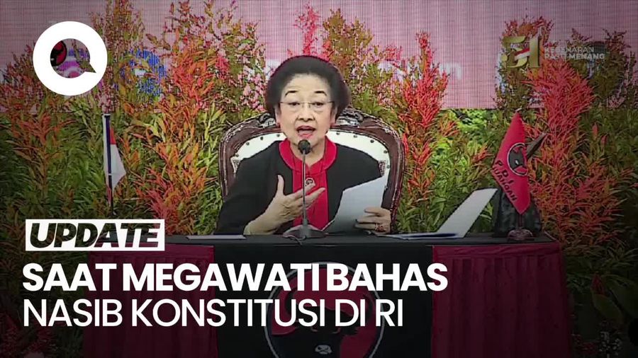 Megawati Bahas Nasib Konstitusi di Indonesia, Bandingkan dengan AS