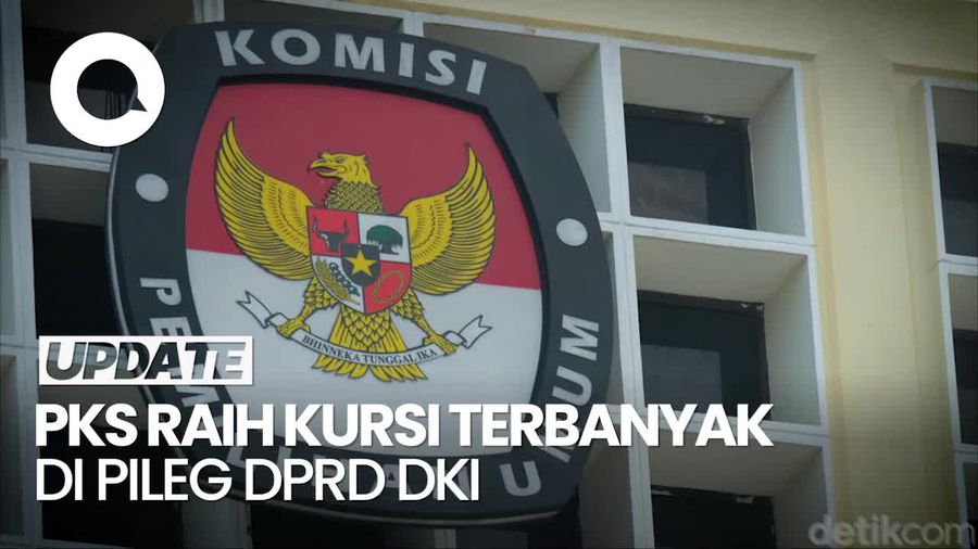 KPU Tetapkan Hasil Pileg DPRD DKI Jakarta 2024, PKS Raih Kursi Terbanyak