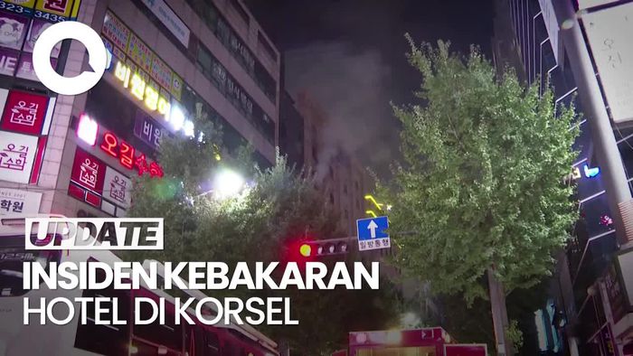 Kebakaran Hotel 9 Lantai di Korea Selatan, 7 Orang Tewas
