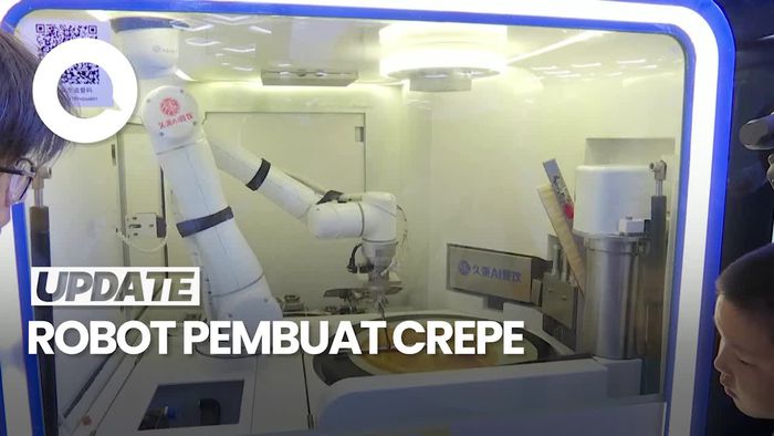 Melihat Robot Pembuat Crepe di Konferensi Robot Dunia 2024