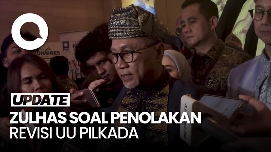 Pengesahan RUU Pilkada Dibatalkan, Zulhas: Kita Dukung Suara Mahasiswa