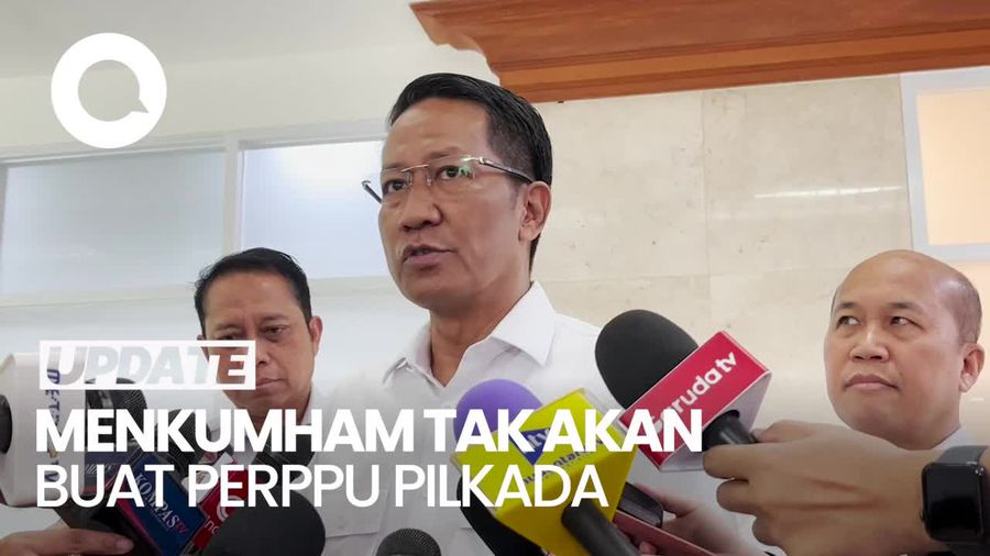 Menkumham Jamin Pemerintah Tak Buat Perppu Pilkada: Terlalu Dramatisir