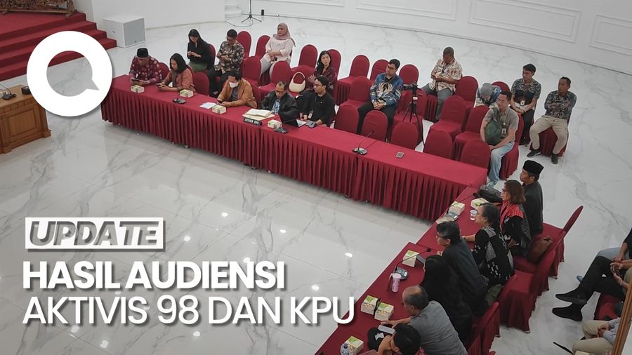 Audiensi dengan KPU, Aktivis 98 Pastikan KPU Ikuti Putusan MK