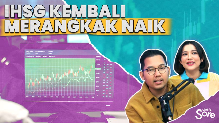 IHSG Kembali Merangkak Naik