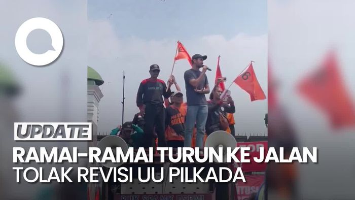 Sederet Selebritas yang Turun ke Jalan Tolak Revisi UU Pilkada