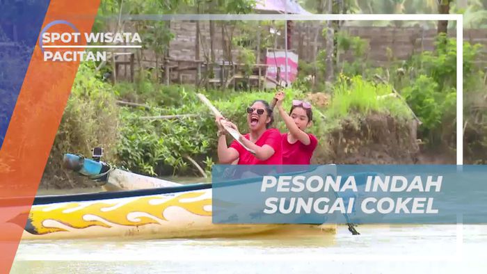 Menikmati Keindahan Sungai Cokel yang Berselimut Pepohonan Hijau, Pacitan