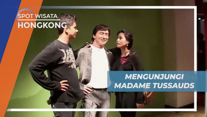 Bertemu Om Jackie chan di Museum Lilin Madame Tussauds Hong Kong