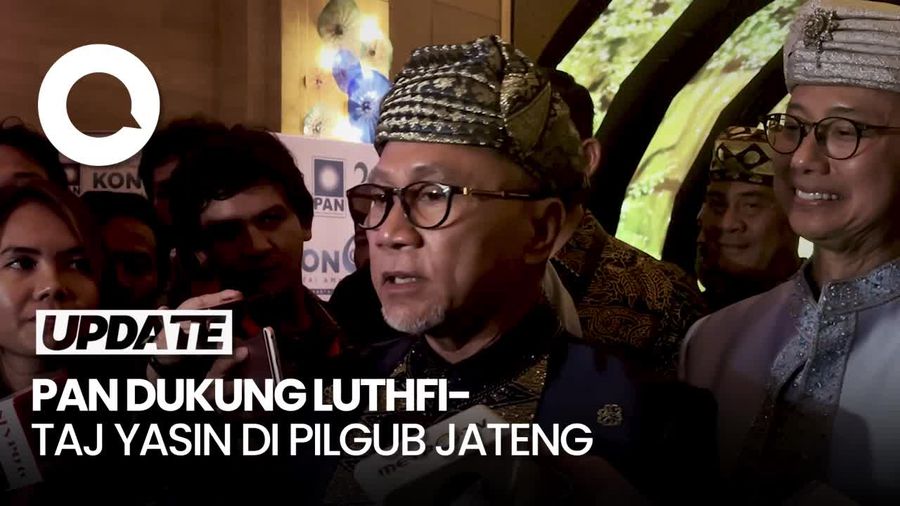 PAN soal Pilgub Jateng: Dari Awal Luthi Sama Gus Yasin